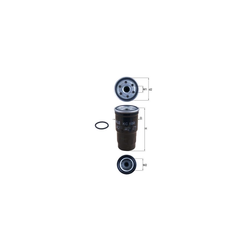 Filtru combustibil MAHLE KC 100D