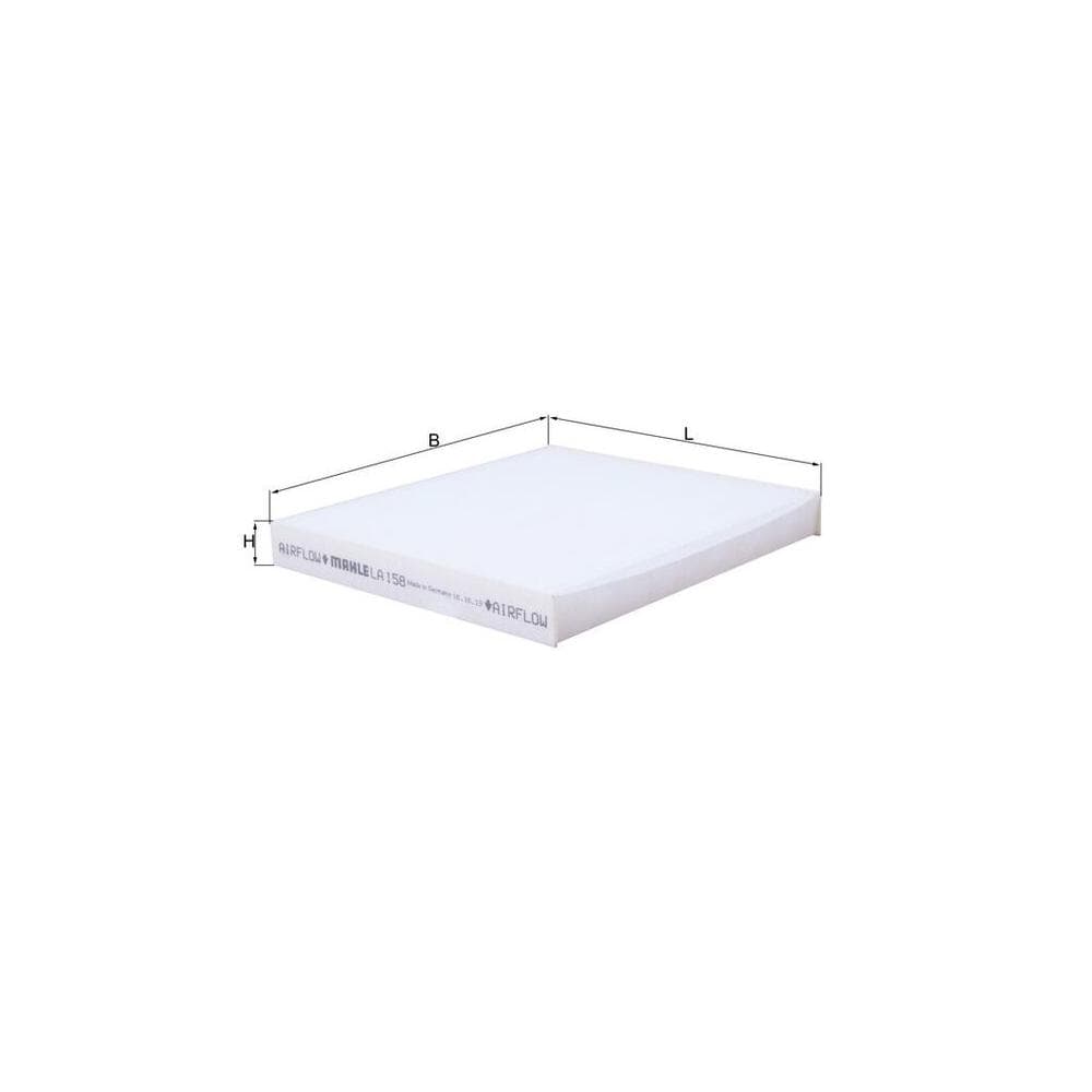 Filtru habitaclu MAHLE LA 158