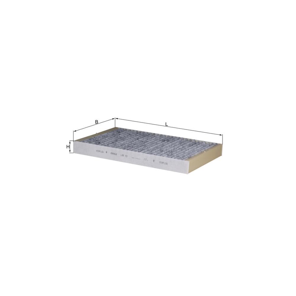Filtru habitaclu MAHLE LAK 93