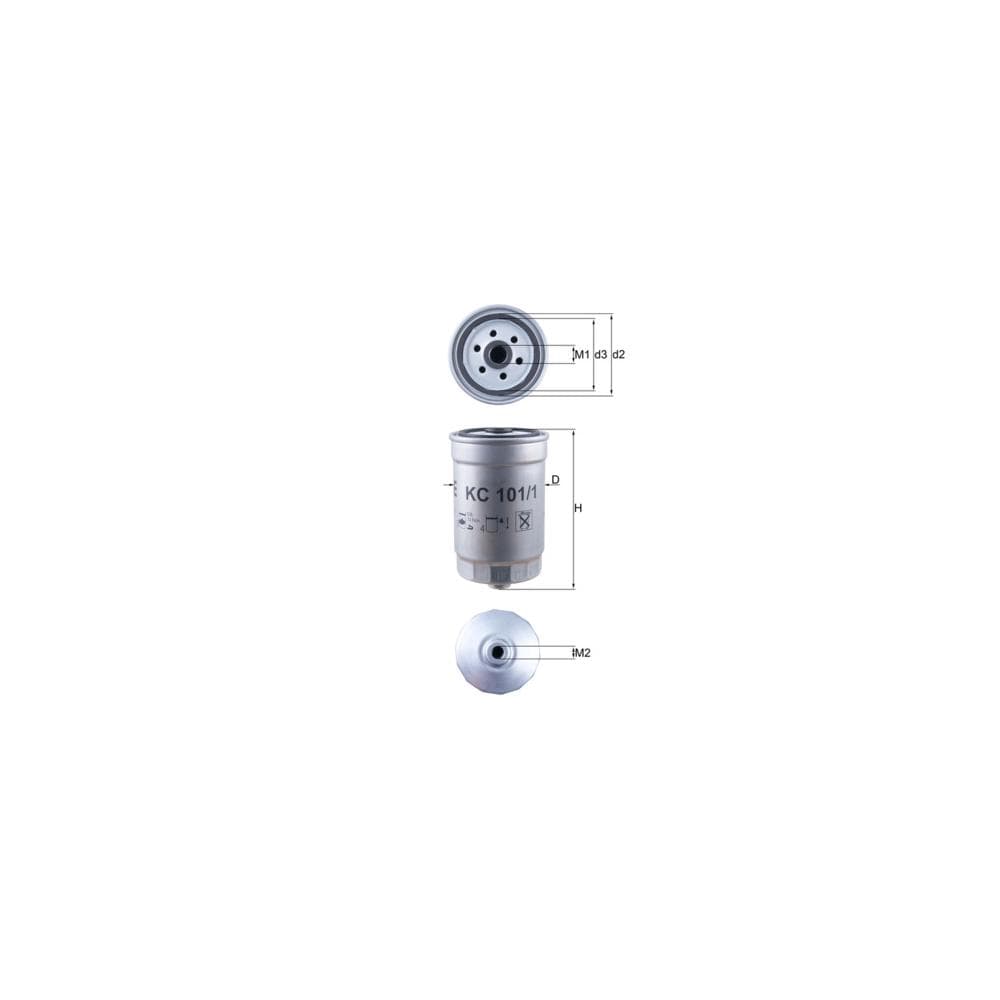 Filtru combustibil MAHLE KC 101/1