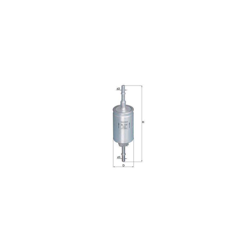 Filtru combustibil MAHLE KL 458