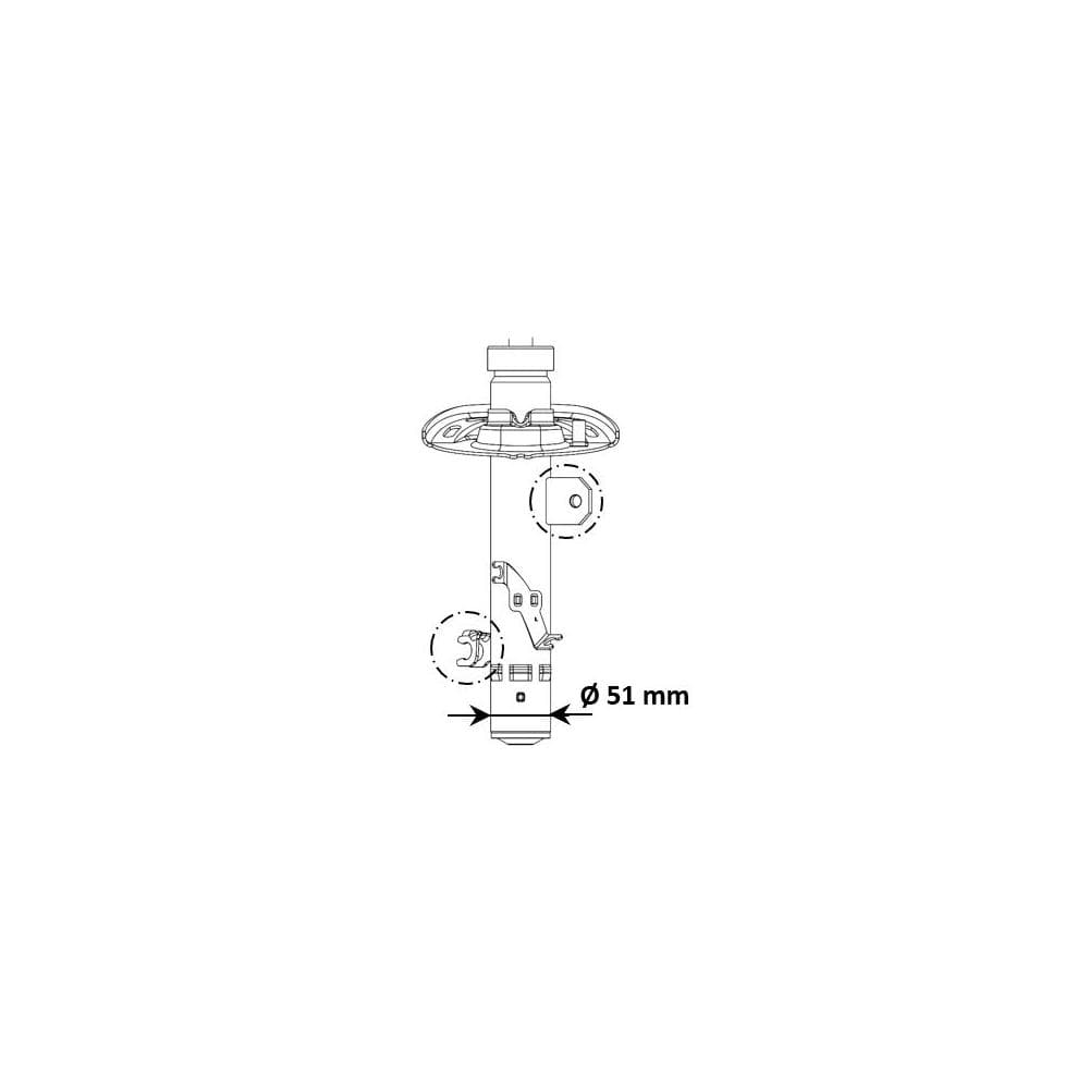 Amortizor KYB 3338005