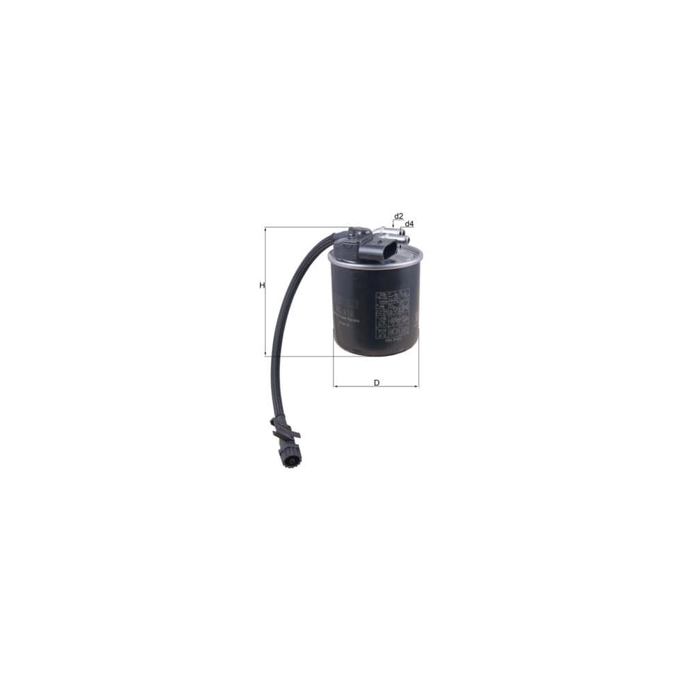 Filtru combustibil MAHLE KL 912