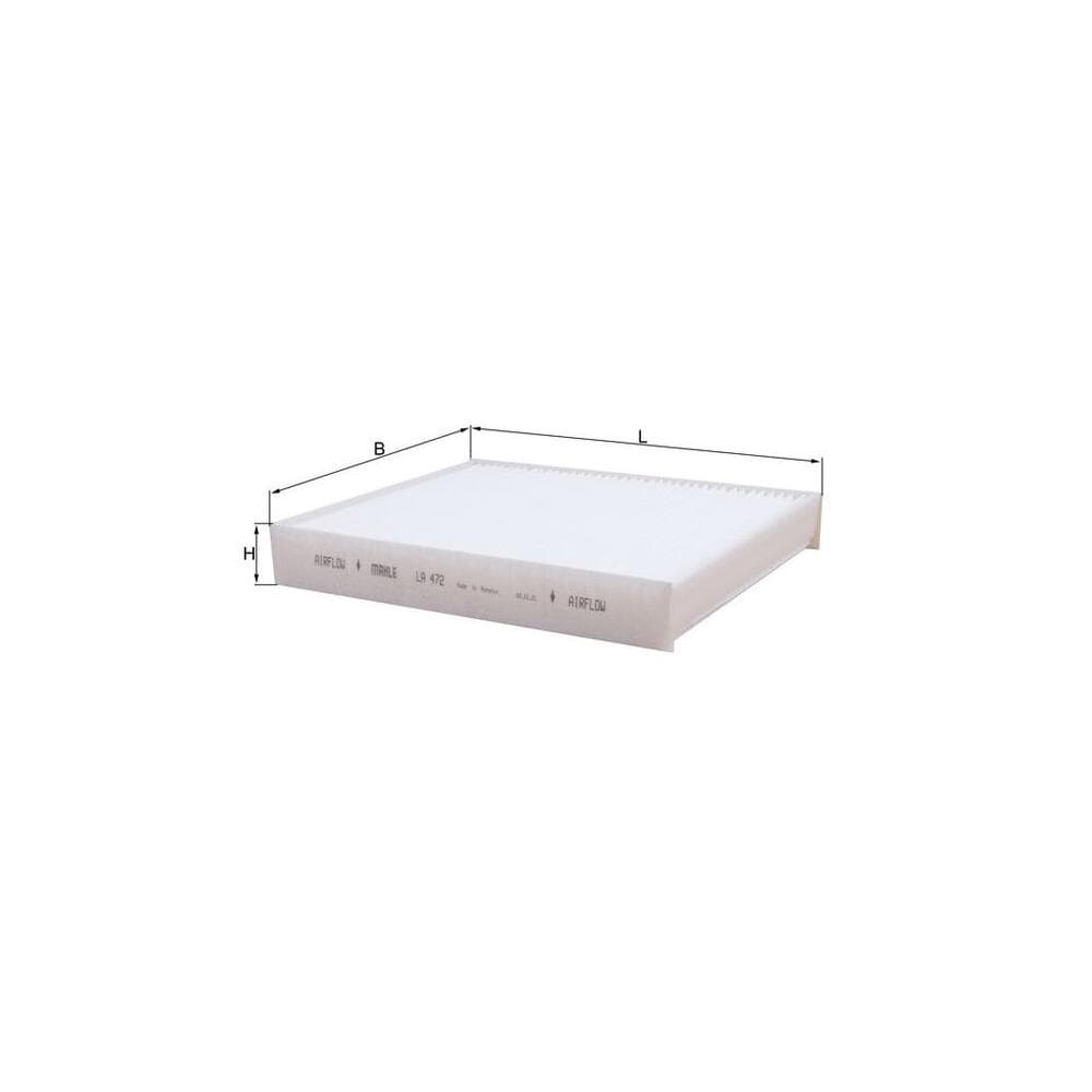 Filtru habitaclu MAHLE LA 472