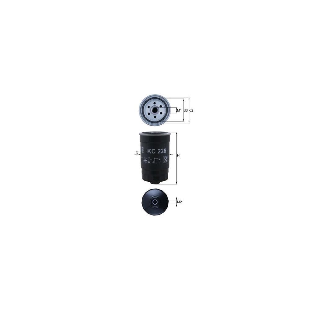 Filtru combustibil MAHLE KC 226