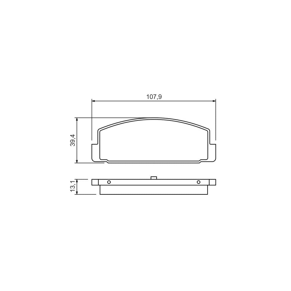 Set placute frana disc BOSCH 0 986 424 295