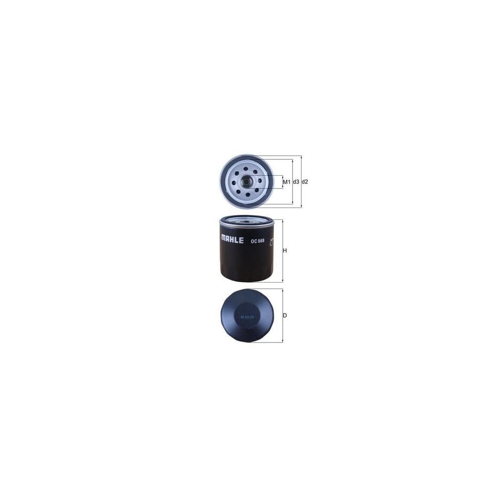 Filtru ulei MAHLE OC 988