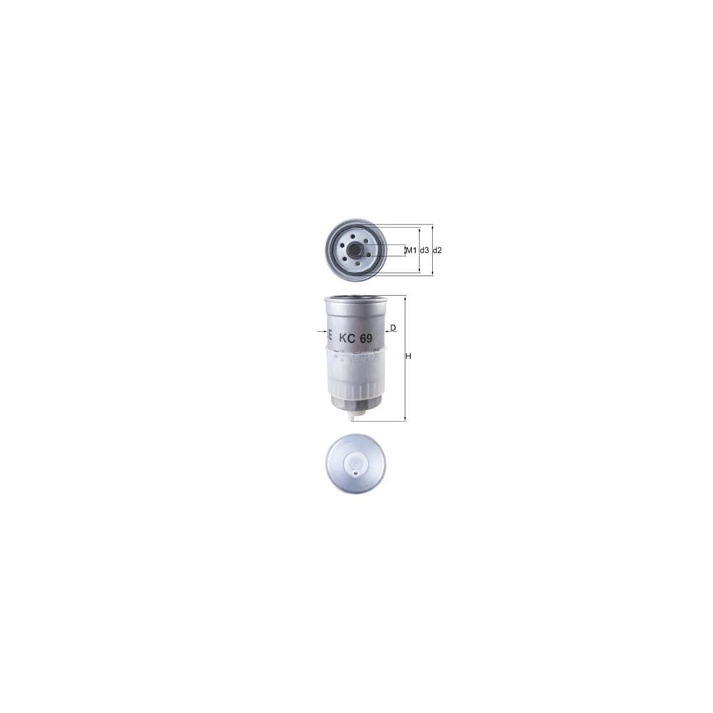 Filtru combustibil MAHLE KC 69
