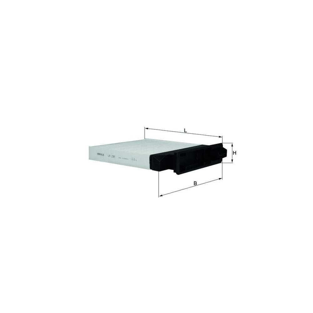 Filtru habitaclu MAHLE LA 230