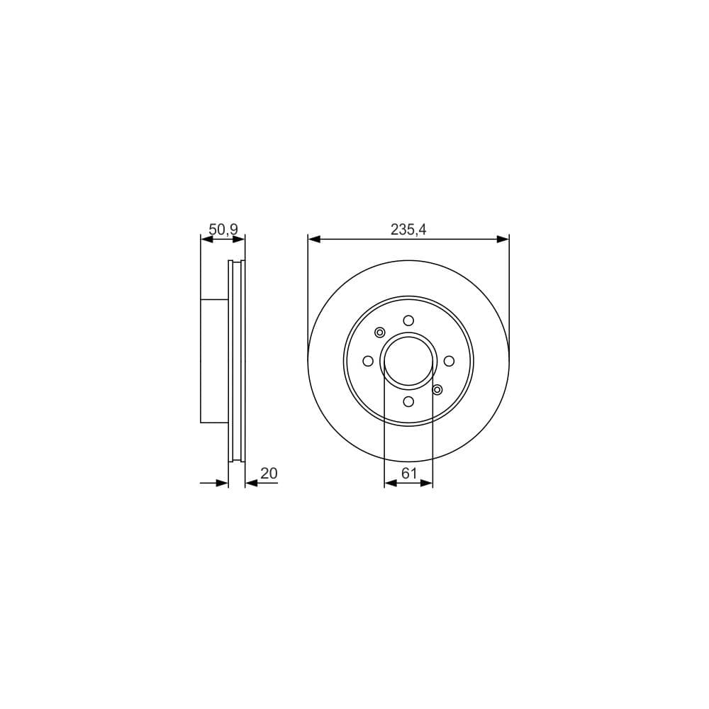Disc frana BOSCH 0 986 479 R52