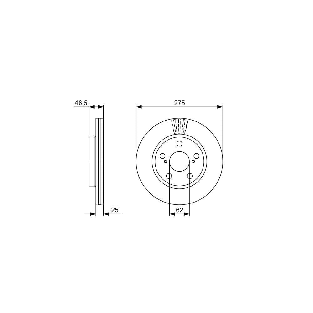 Disc frana BOSCH 0 986 479 428