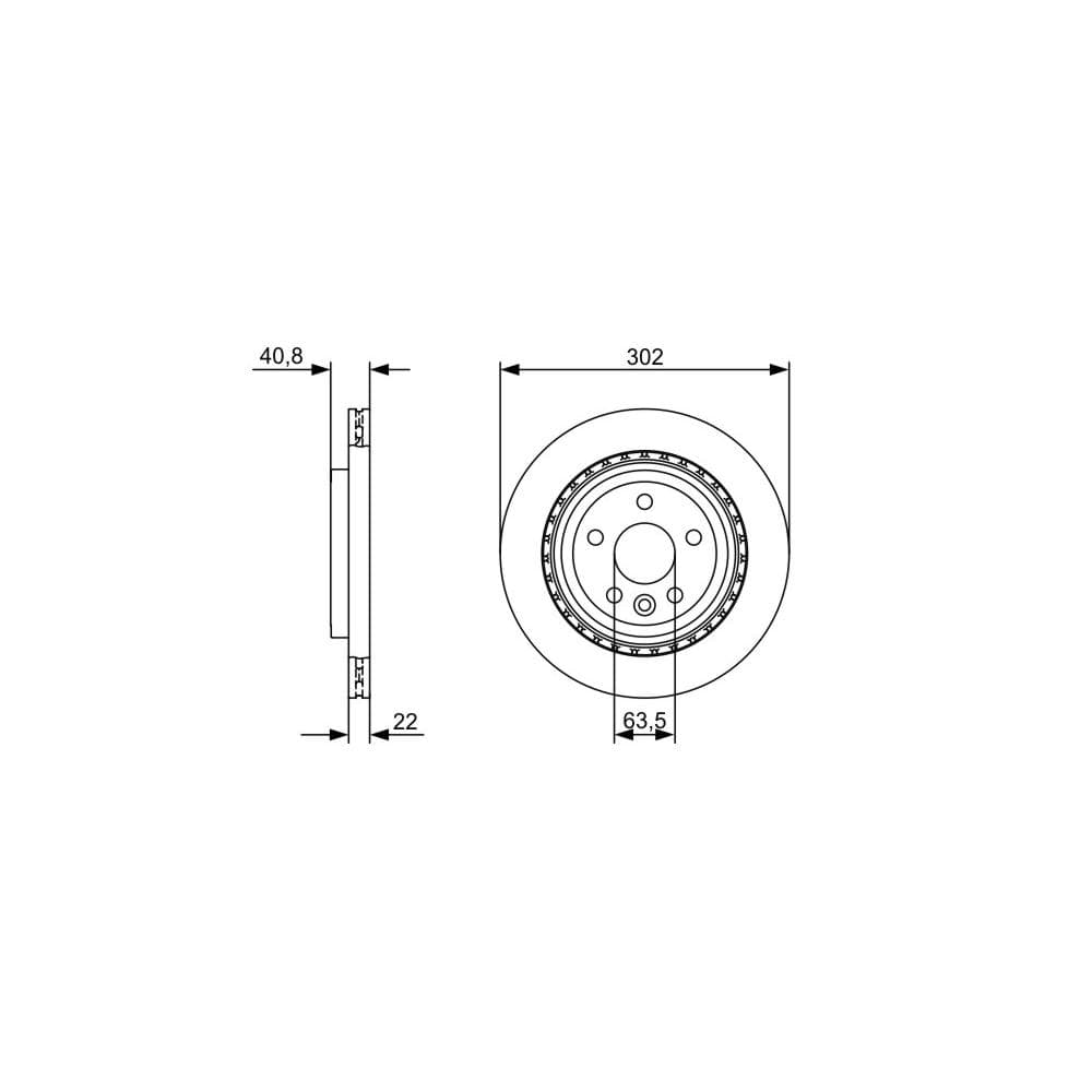 Disc frana BOSCH 0 986 479 398