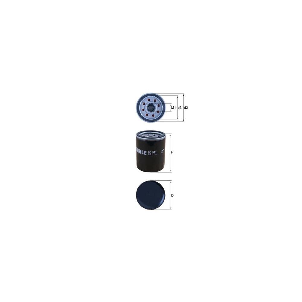 Filtru ulei MAHLE OC 521
