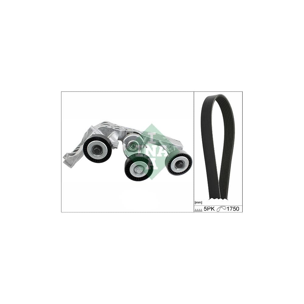 Set curea transmisie cu caneluri Schaeffler INA 529 0081 10