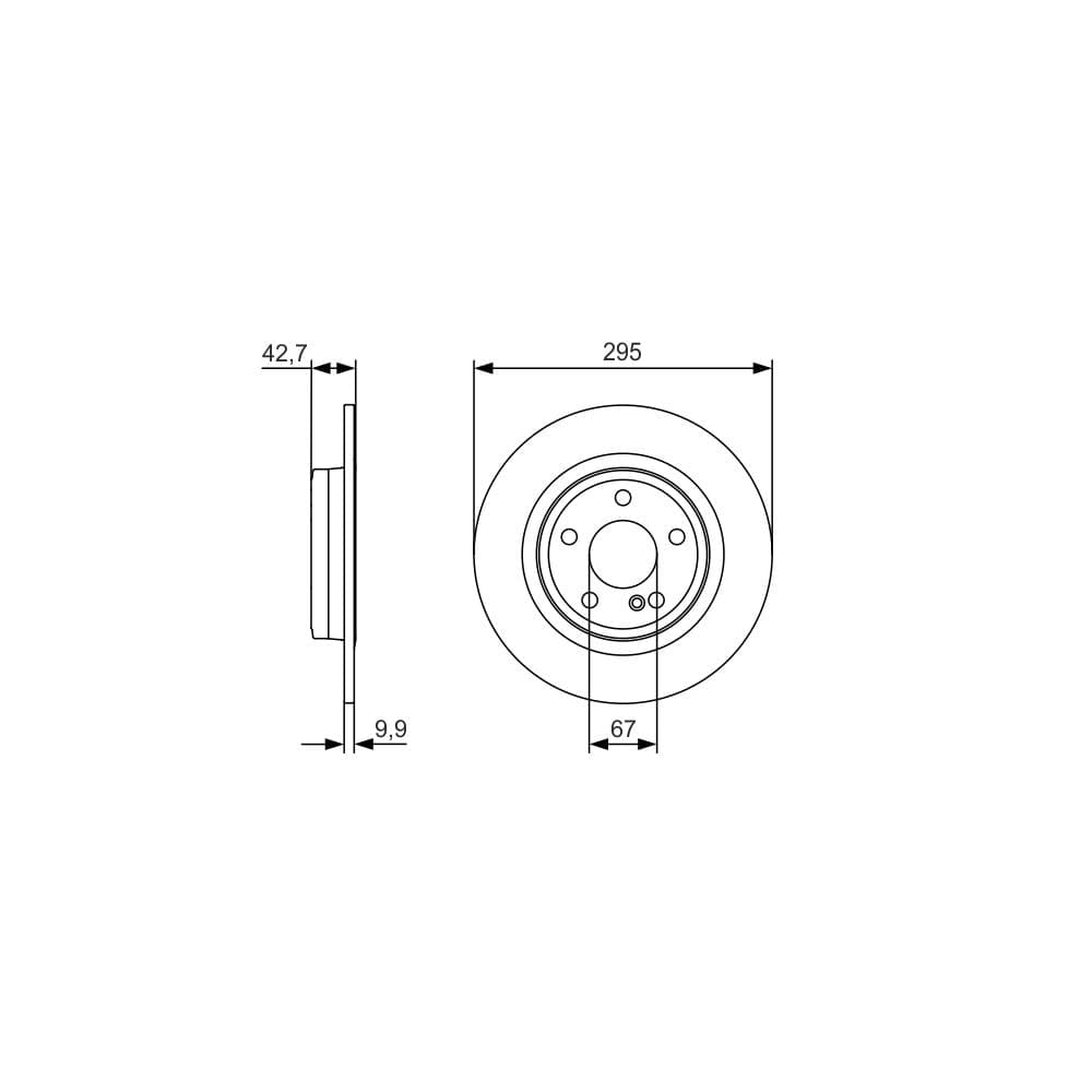 Disc frana BOSCH 0 986 479 A04