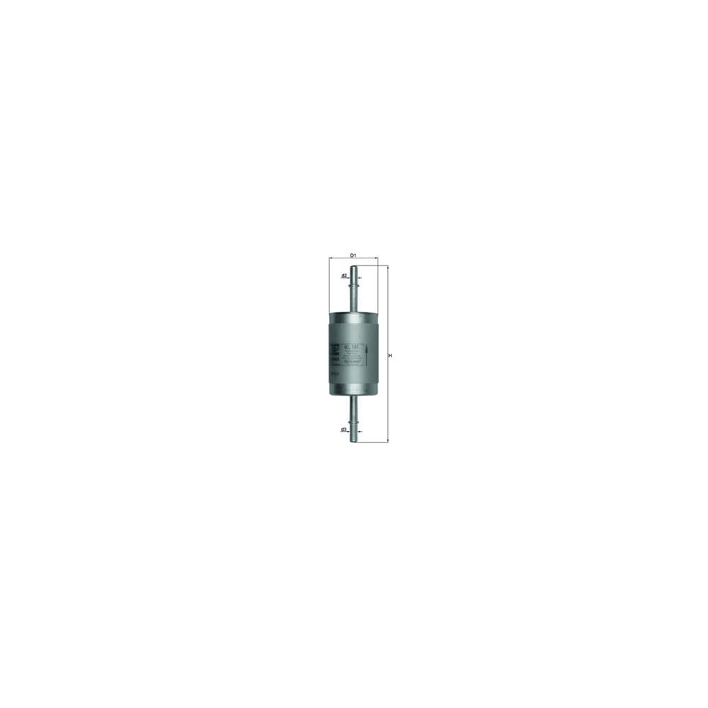 Filtru combustibil MAHLE KL 181