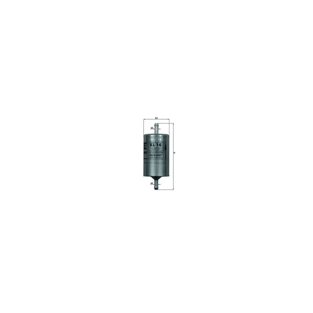 Filtru combustibil MAHLE KL 14