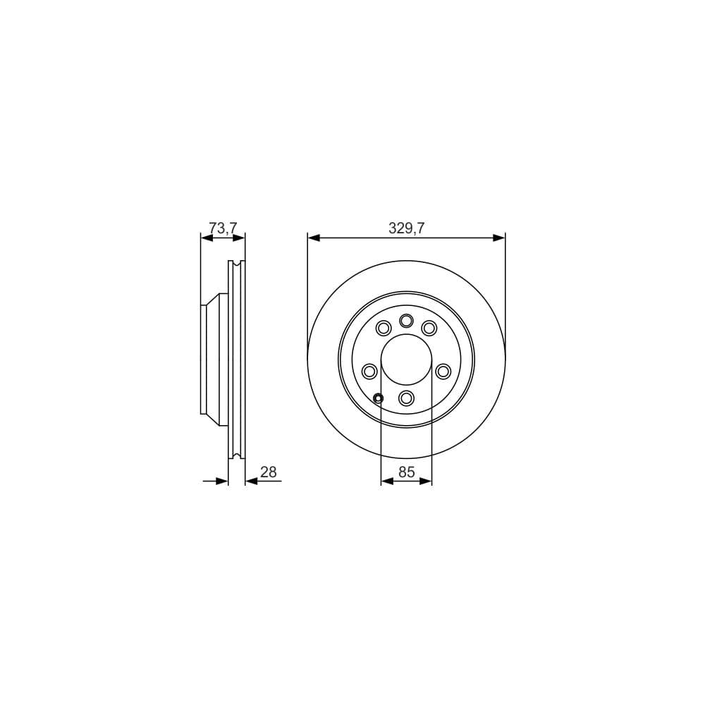 Disc frana BOSCH 0 986 479 S20
