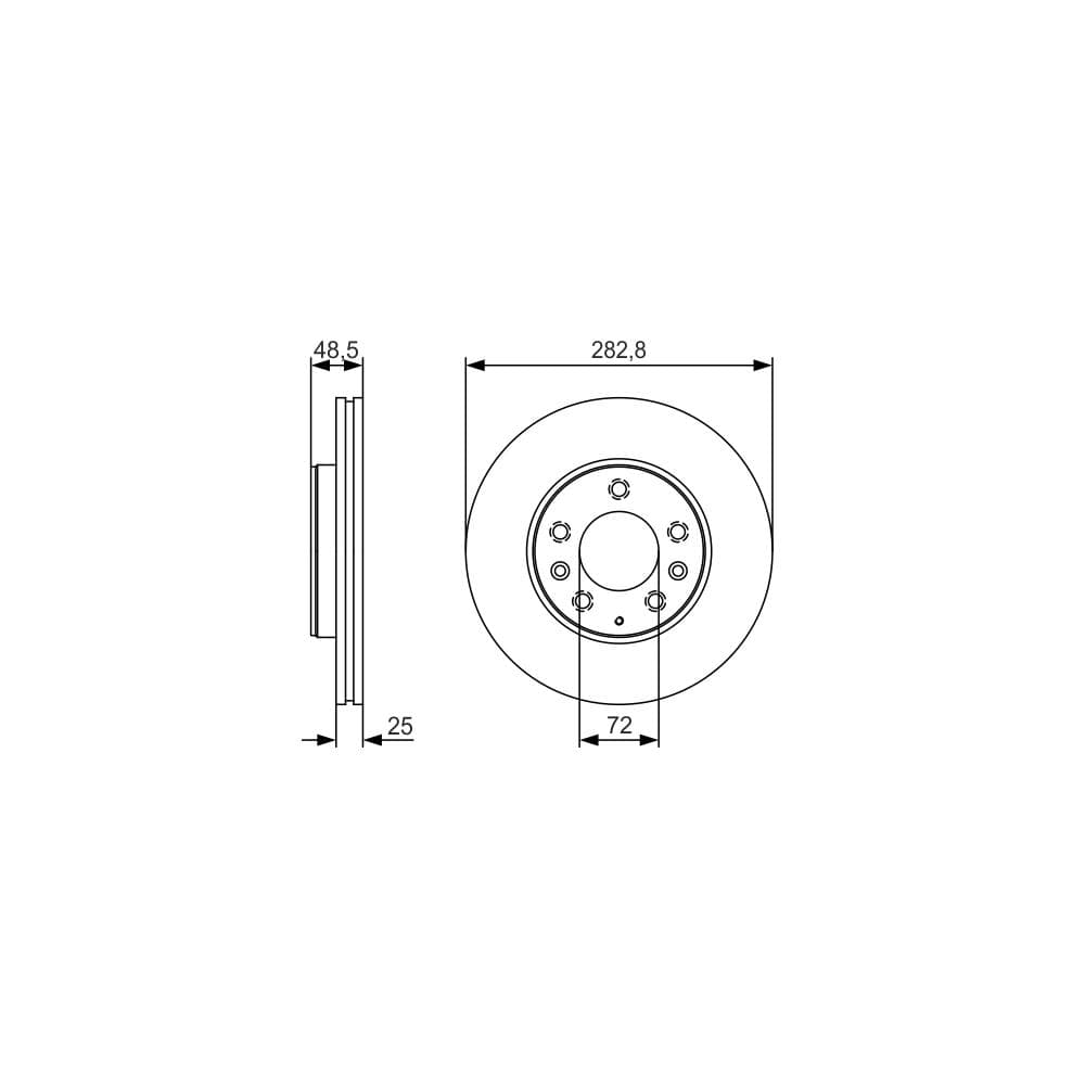 Disc frana BOSCH 0 986 479 S60