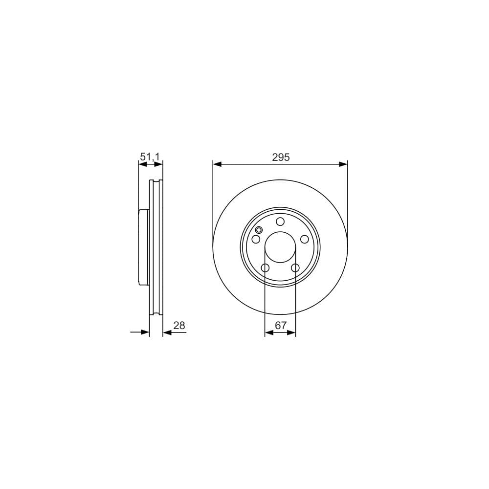 Disc frana BOSCH 0 986 479 A01