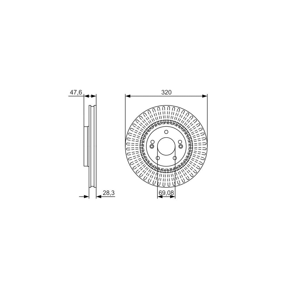 Disc frana BOSCH 0 986 479 A21