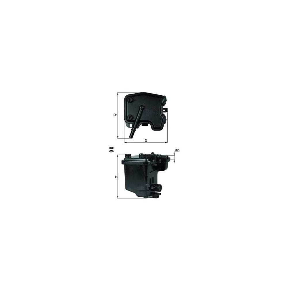 Filtru combustibil MAHLE KL 431D