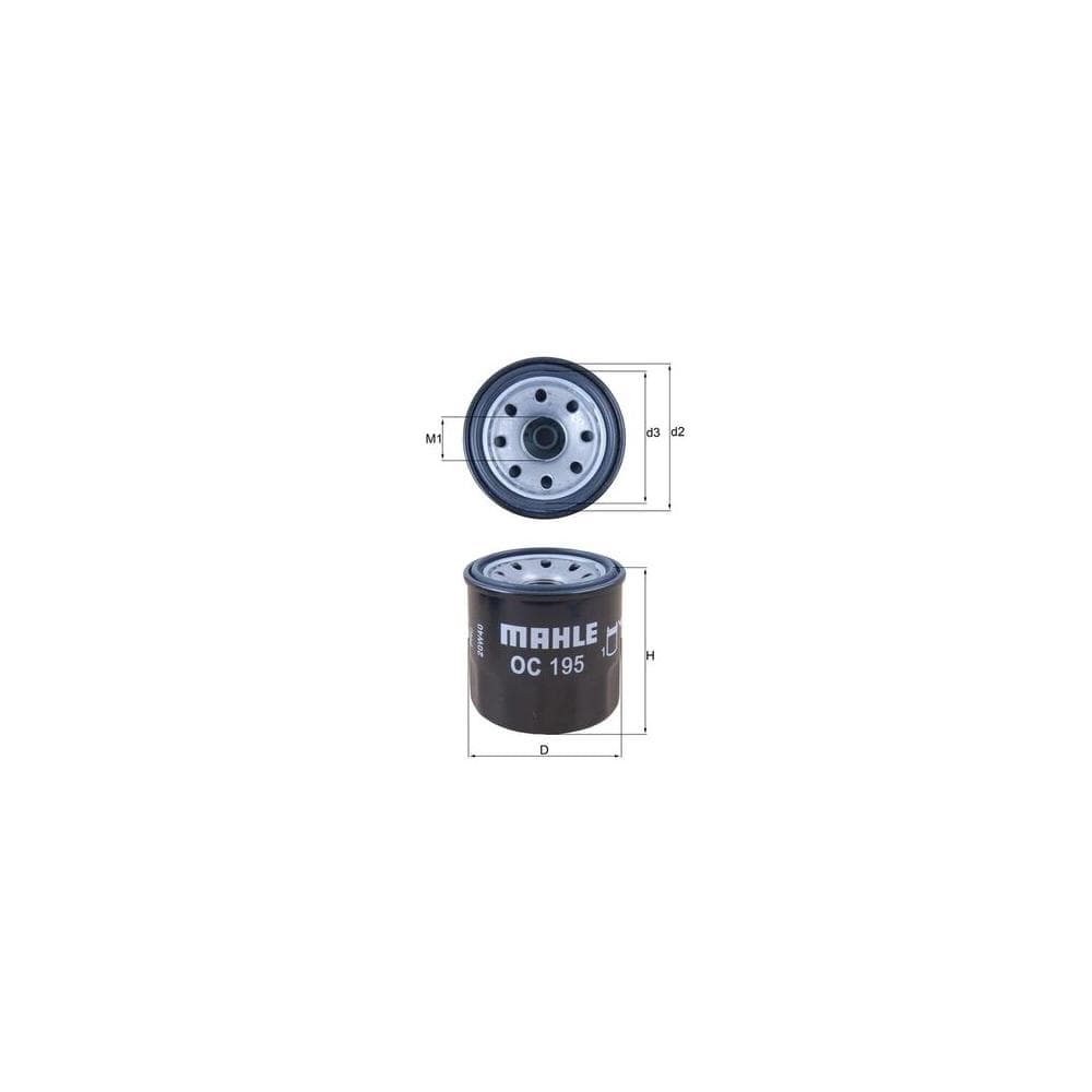 Filtru ulei MAHLE OC 195