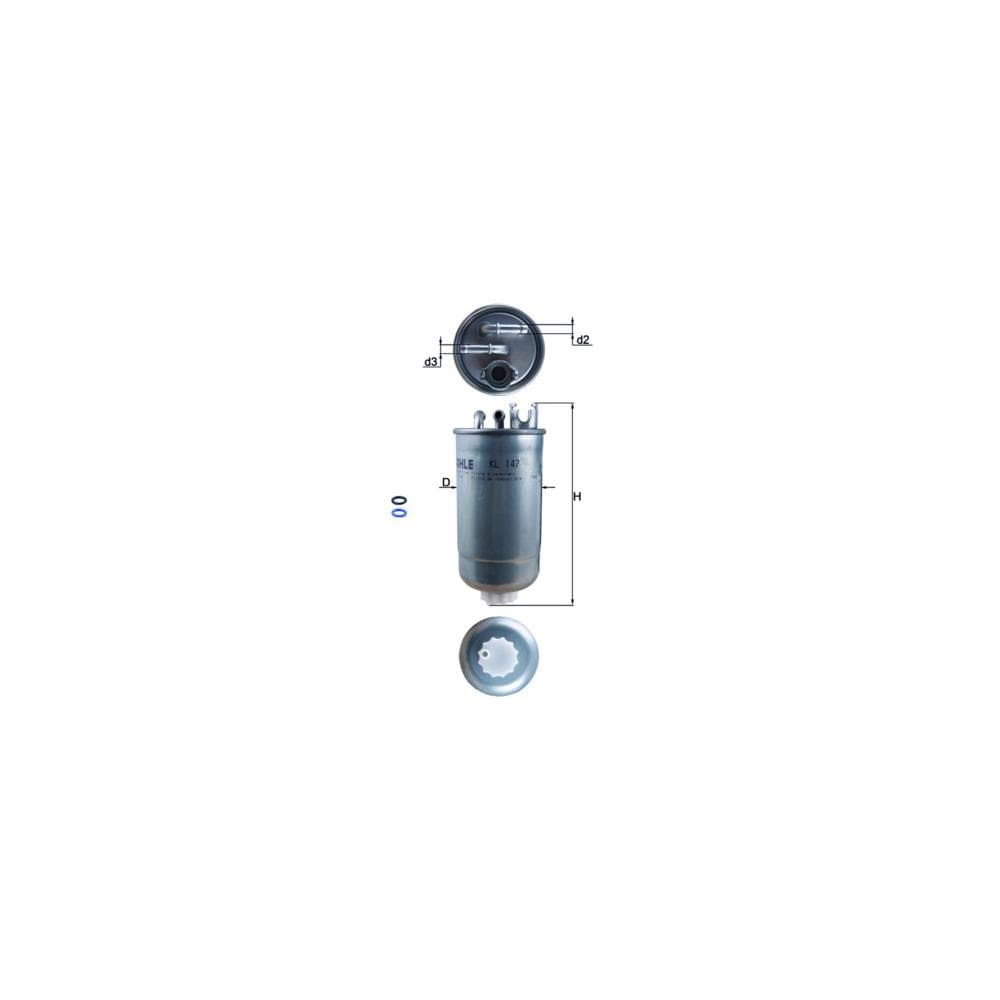 Filtru combustibil MAHLE KL 147D