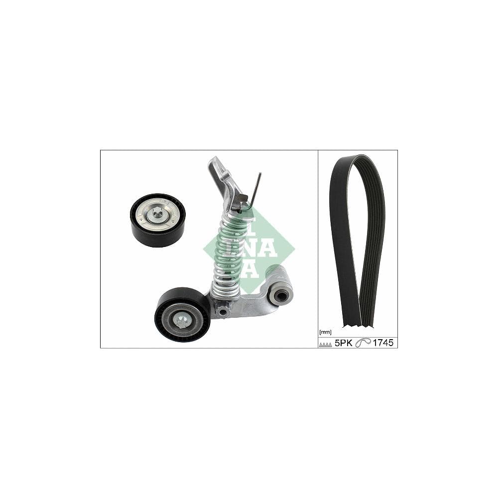 Set curea transmisie cu caneluri Schaeffler INA 529 0319 10