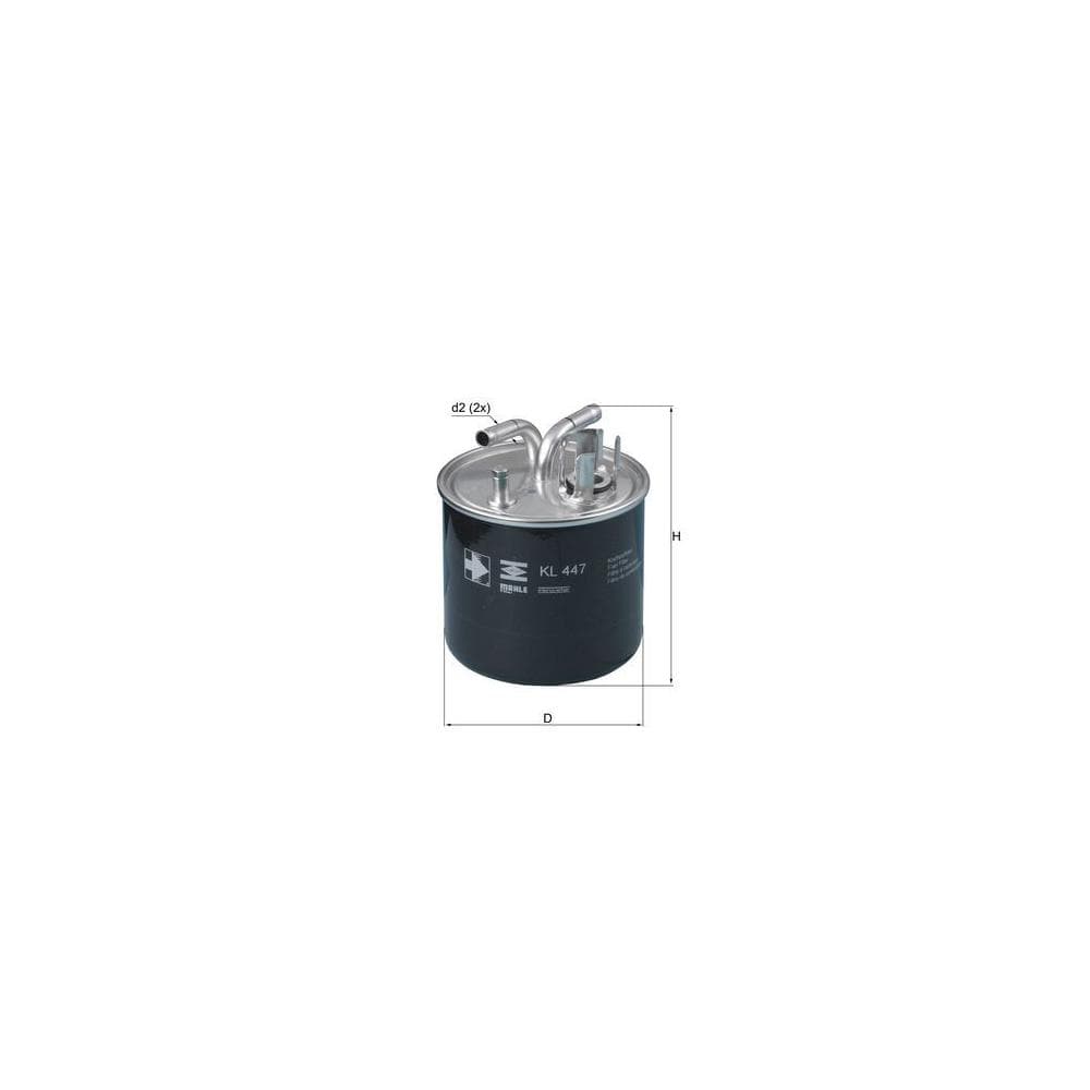 Filtru combustibil MAHLE KL 447