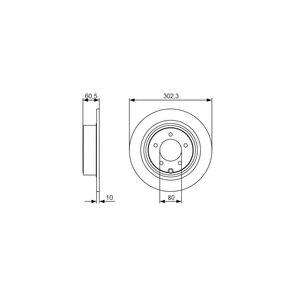 Disc frana BOSCH 0 986 479 R07