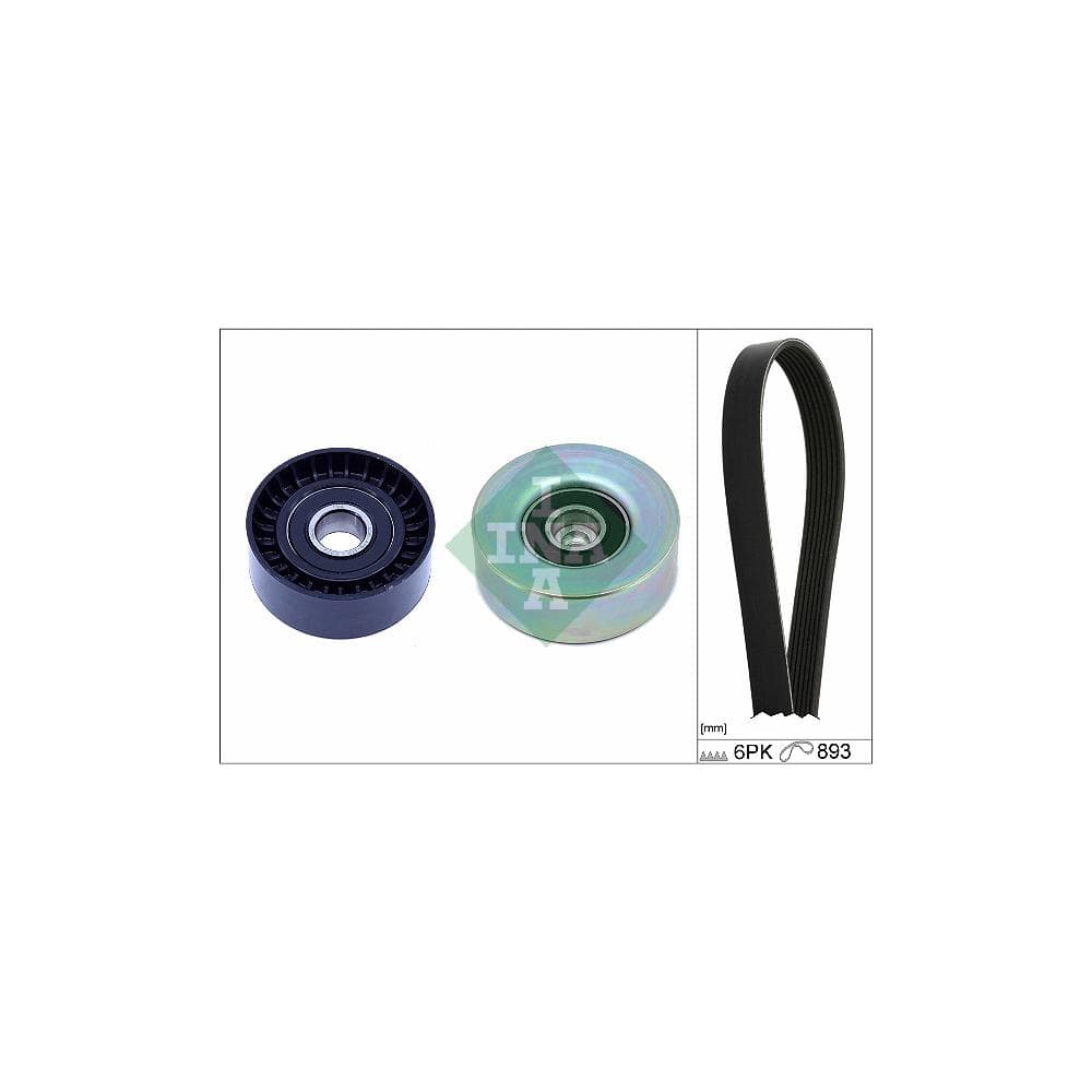 Set curea transmisie cu caneluri Schaeffler INA 529 0532 10