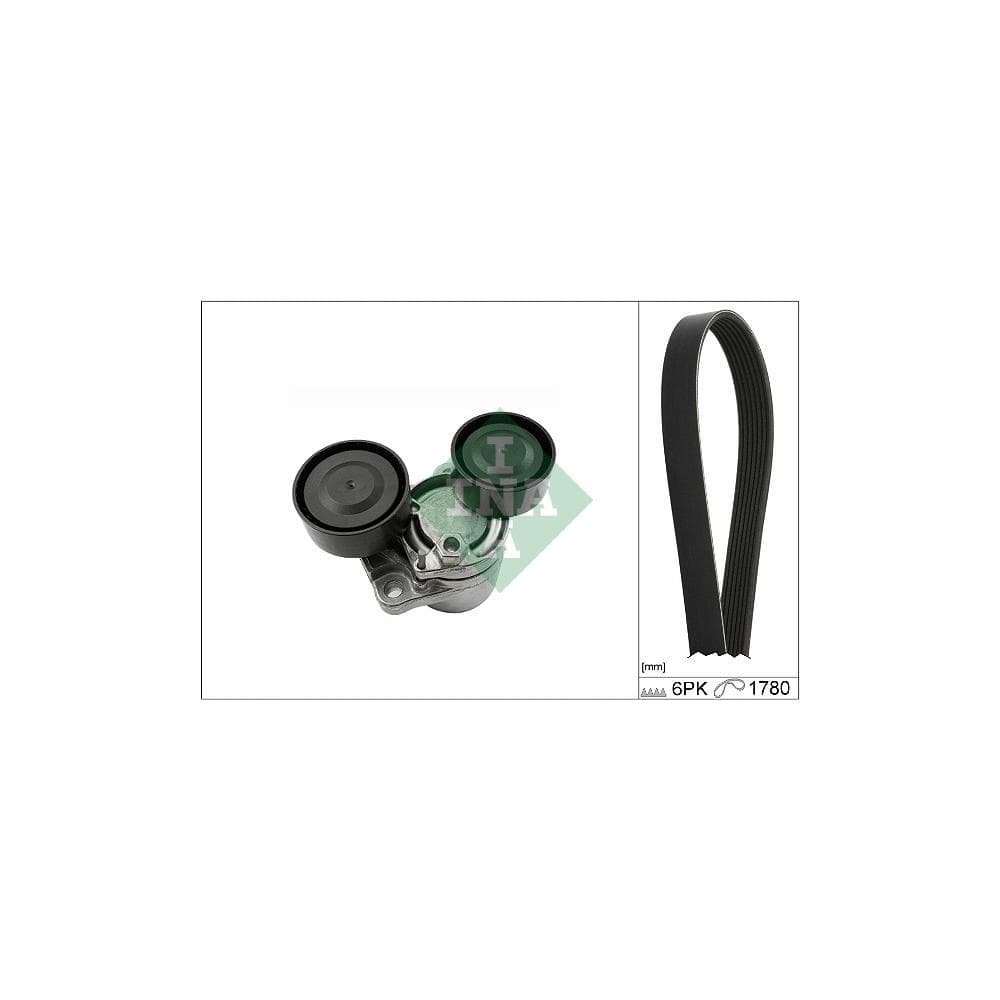 Set curea transmisie cu caneluri Schaeffler INA 529 0510 10