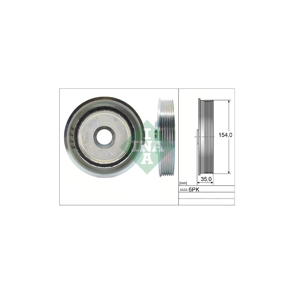 Fulie curea, arbore cotit Schaeffler INA 544 0112 10