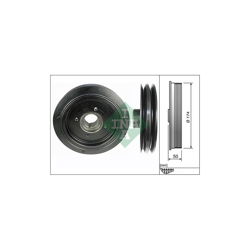 Fulie curea, arbore cotit Schaeffler INA 544 0107 10