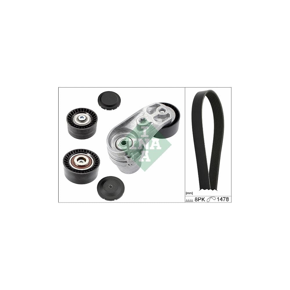 Set curea transmisie cu caneluri Schaeffler INA 529 0211 10