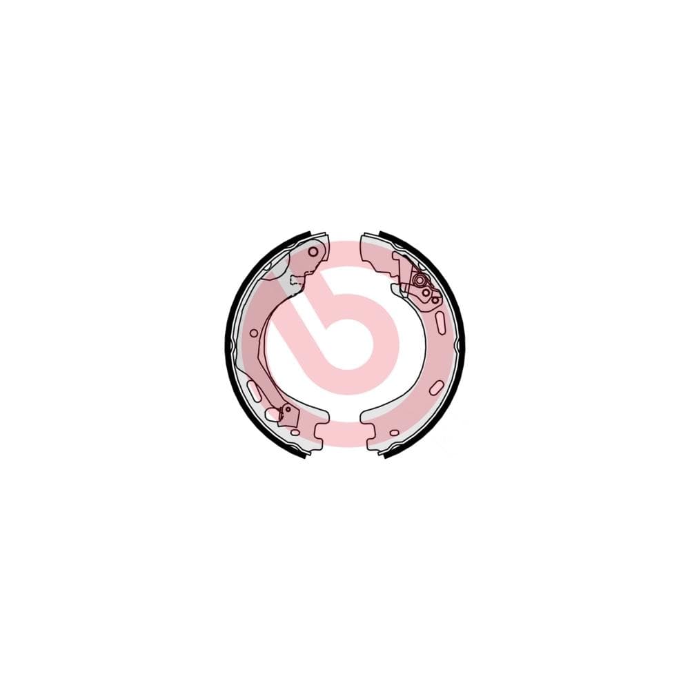 Set saboti frana, frana de mana BREMBO S 44 509