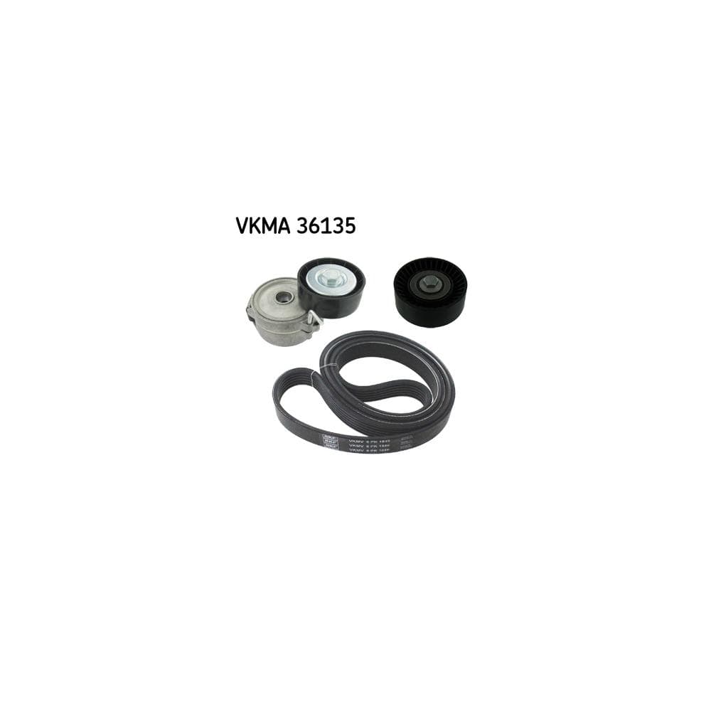 Set curea transmisie cu caneluri SKF VKMA 36135
