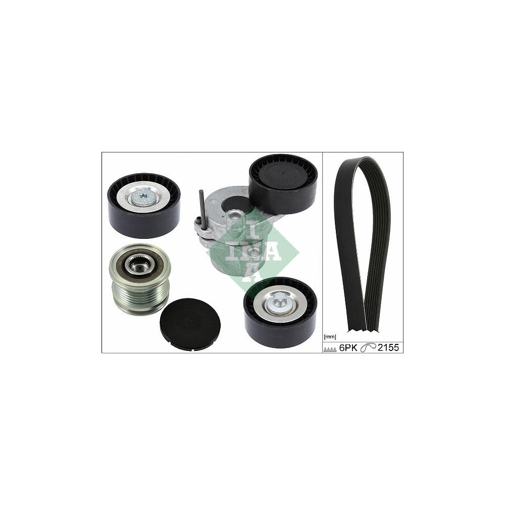 Set curea transmisie cu caneluri Schaeffler INA 529 0479 20