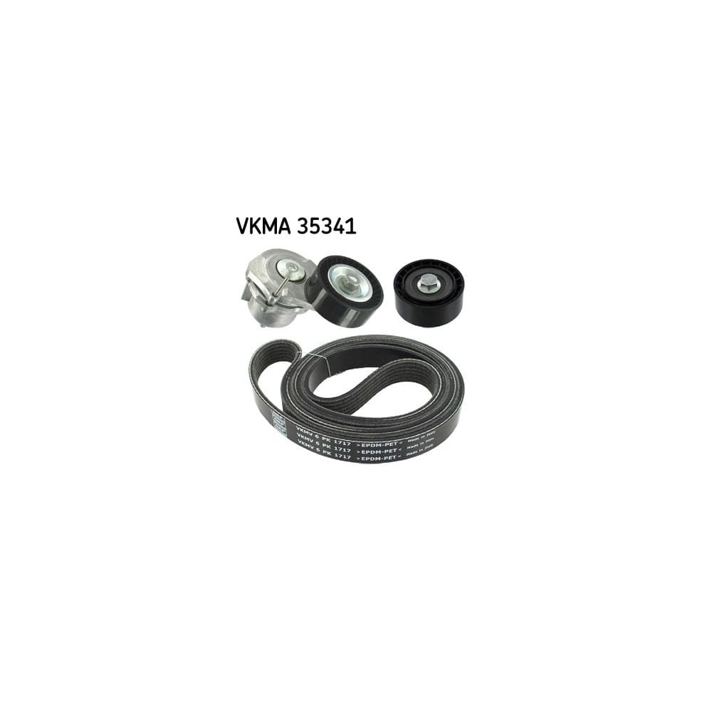 Set curea transmisie cu caneluri SKF VKMA 35341