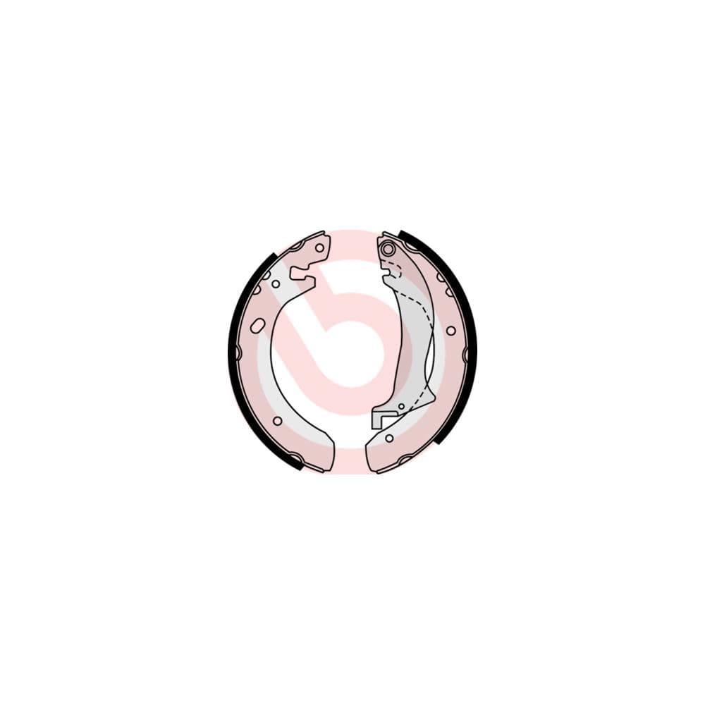 Set saboti frana BREMBO S 44 504