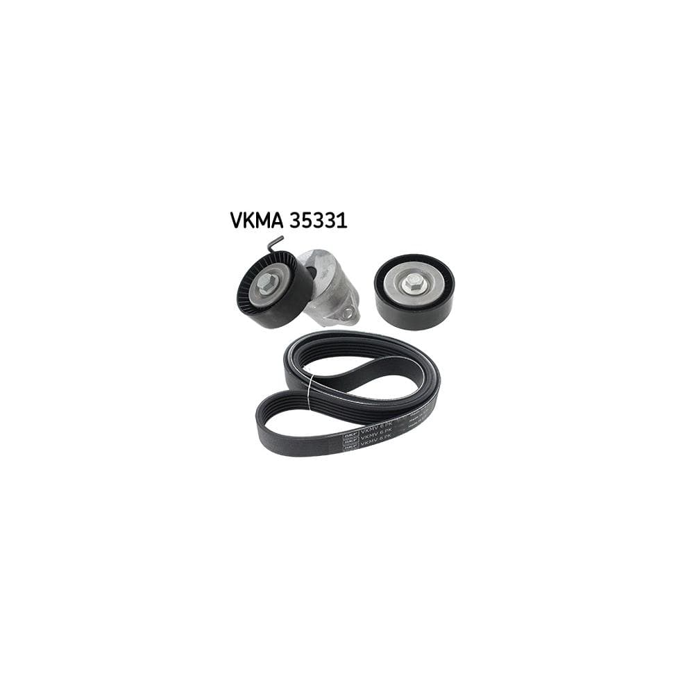 Set curea transmisie cu caneluri SKF VKMA 35331