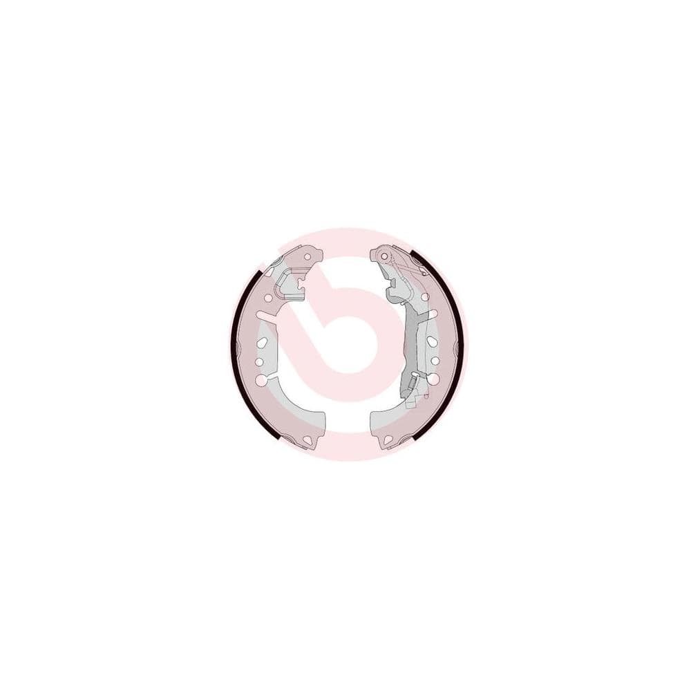 Set saboti frana BREMBO S 23 580
