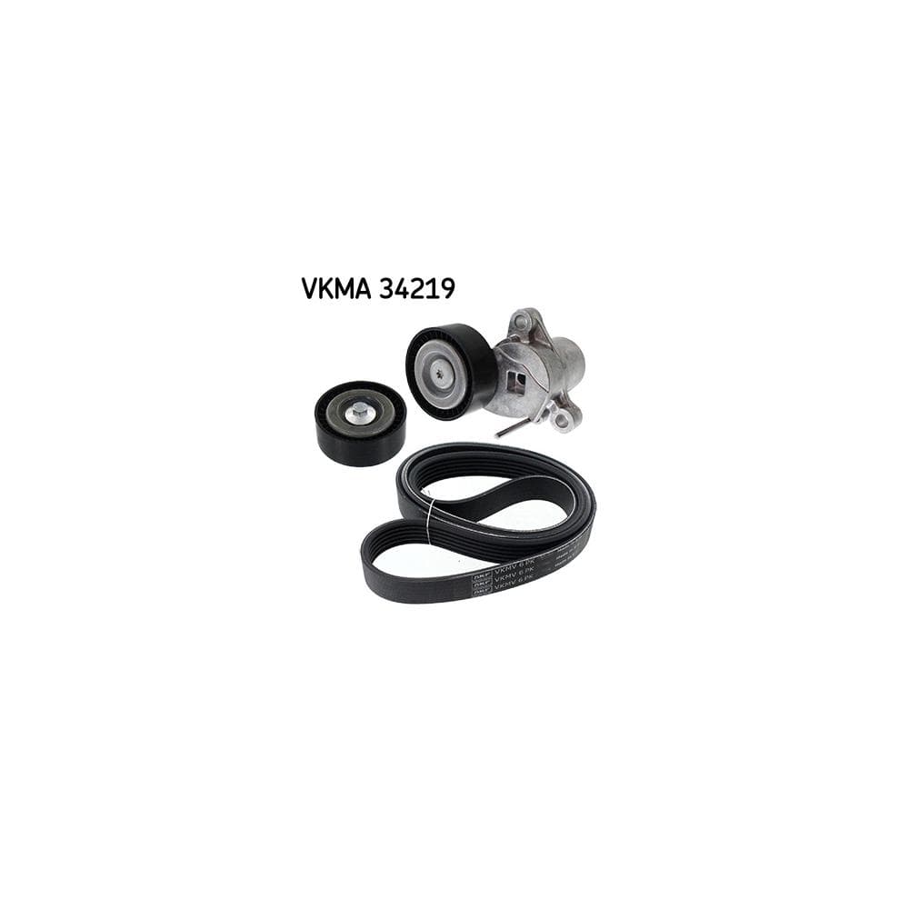 Set curea transmisie cu caneluri SKF VKMA 34219
