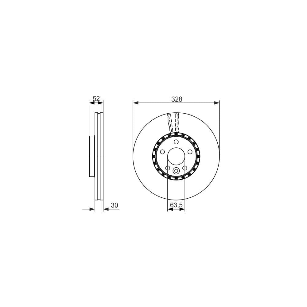Disc frana BOSCH 0 986 479 621