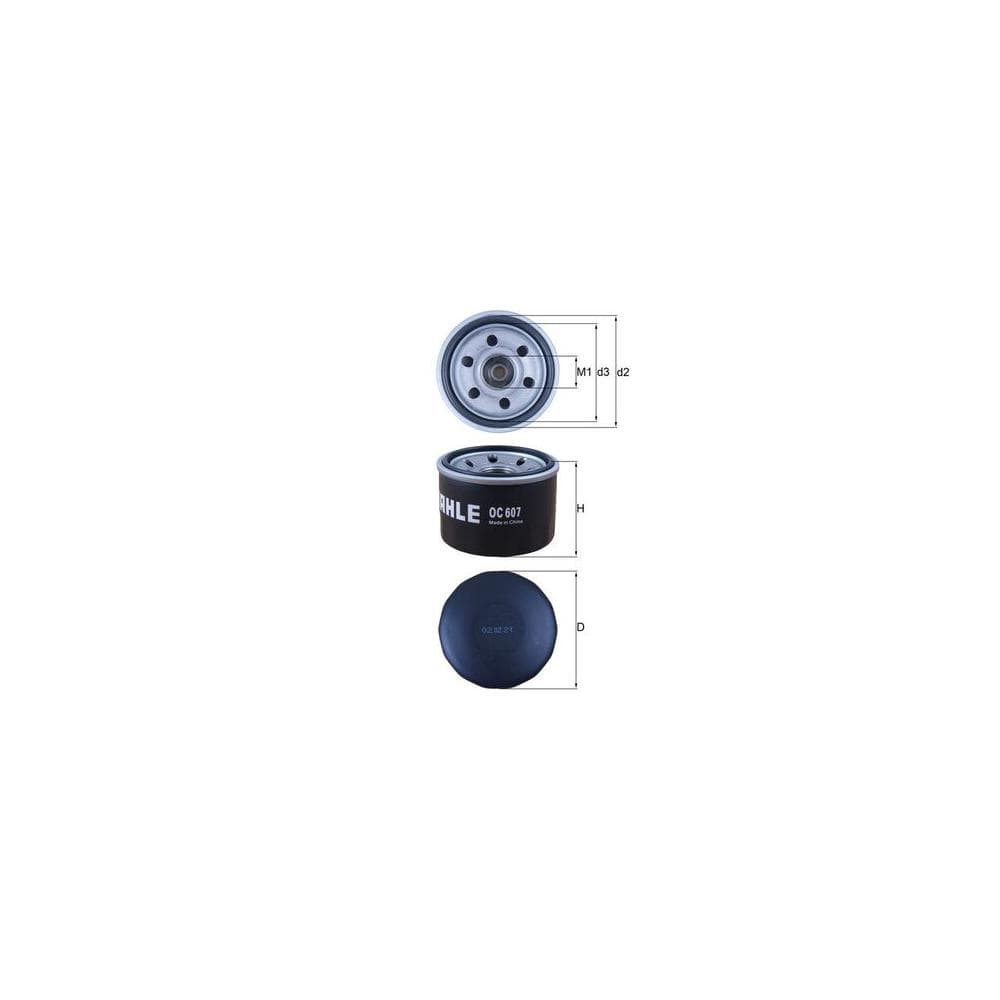 Filtru ulei MAHLE OC 607