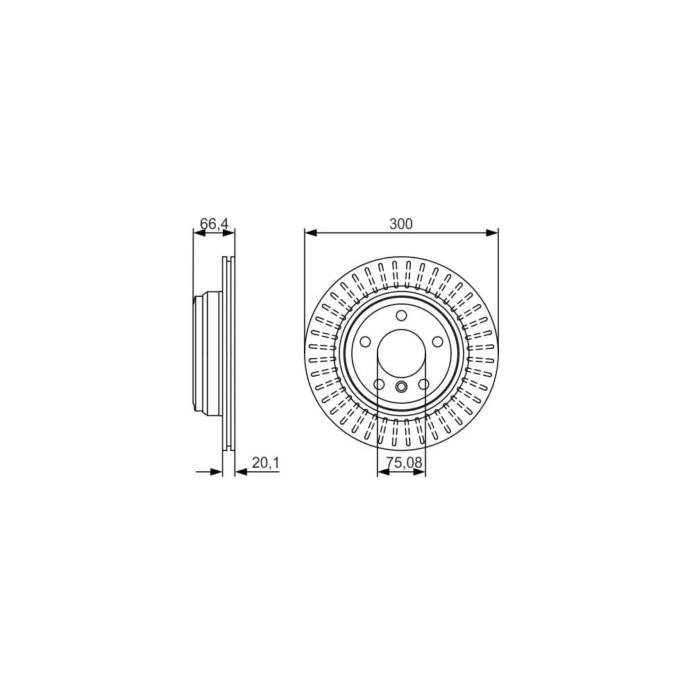 Disc frana BOSCH 0 986 479 045
