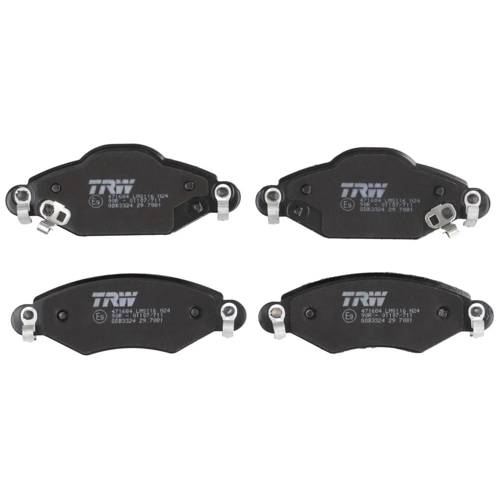 Set placute frana disc TRW GDB3324