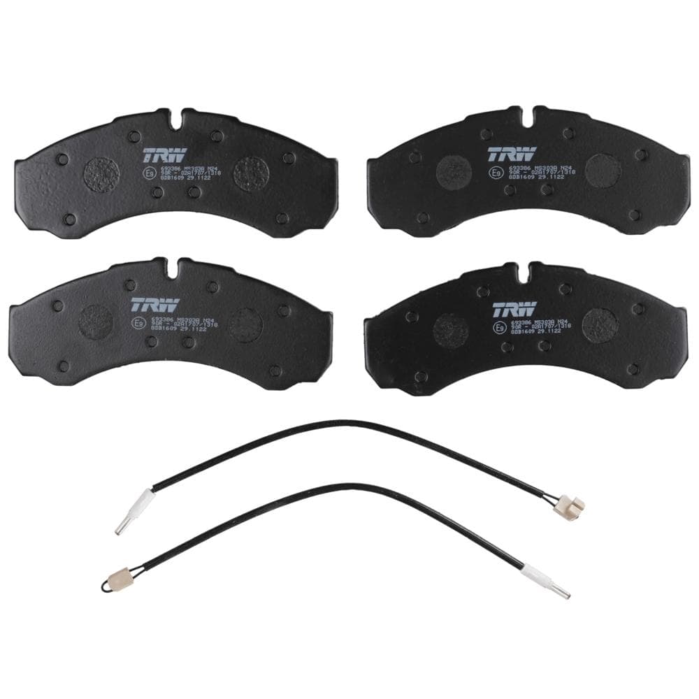Set placute frana disc TRW GDB1609