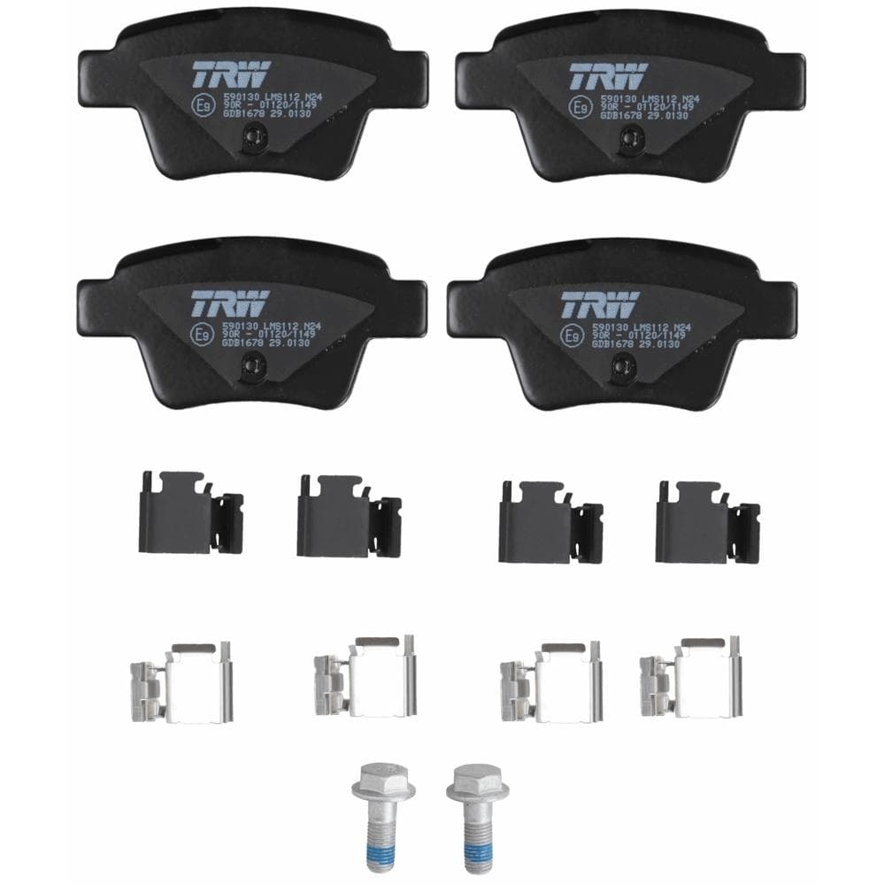 Set placute frana disc TRW GDB1678